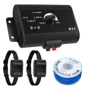 Electric Dog Fence System With Collar And Wire (Option: Style1)